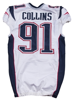 2013 Jamie Collins Game Used New England Patriots Rookie Season Road Jersey (Patriots ProShop COA) 